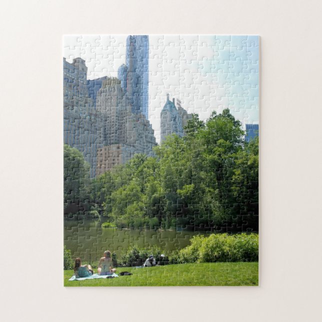 Summer in New York City - 11x14 - 252 pieces Jigsaw Puzzle (Vertical)