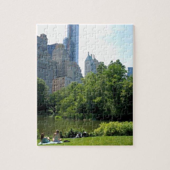 Summer in New York City - 8x10 - 110 pieces Jigsaw Puzzle (Vertical)