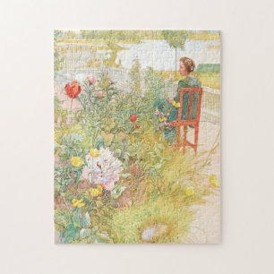 Summer In Sundborn By Carl Larsson Jigsaw Puzzle