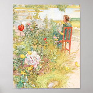 Summer In Sundborn By Carl Larsson Poster