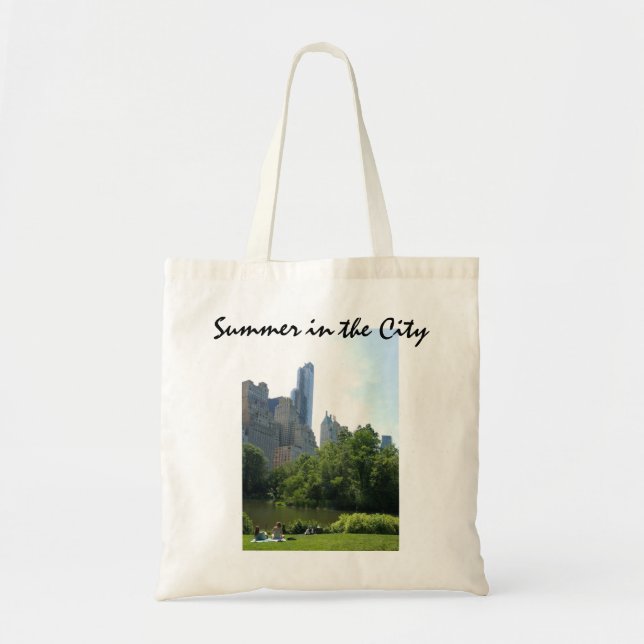 Summer in the City - New York Tote Bag (Front)