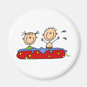 Summer in the Pool Magnet