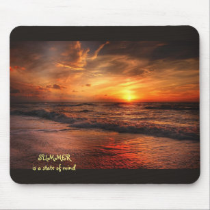 SUMMER is a state of mind Mousepad