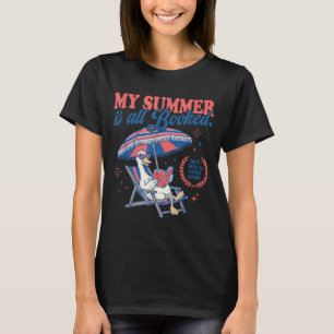 Summer is Booked Silly-Goose Reading Book Bookish T-Shirt
