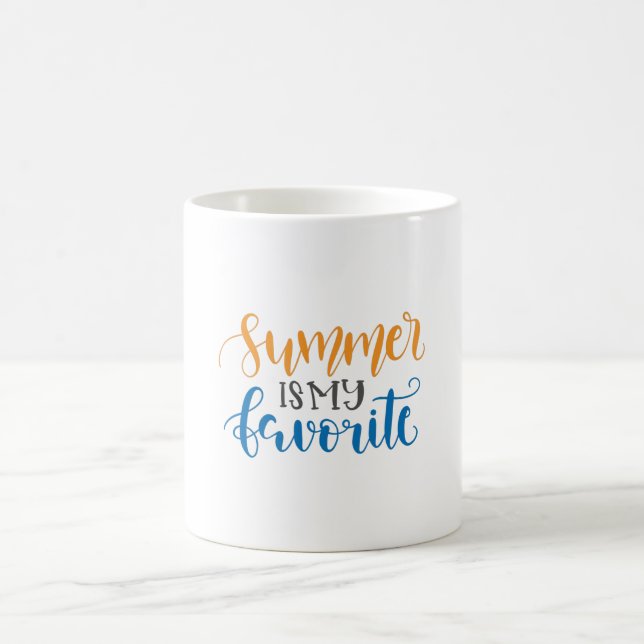 Summer is my favorite coffee mug (Center)