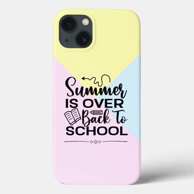 Summer Is Over Back To School Case-Mate iPhone Case (Back)