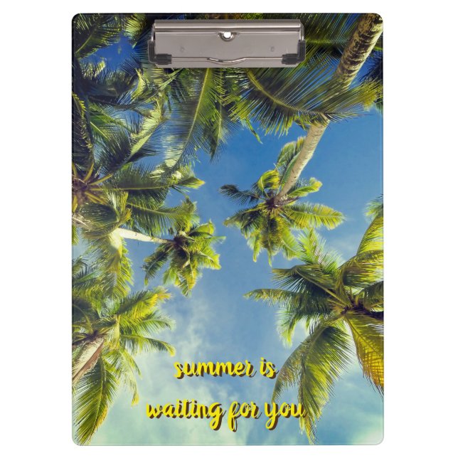 Summer is waiting for you clipboard (Front)