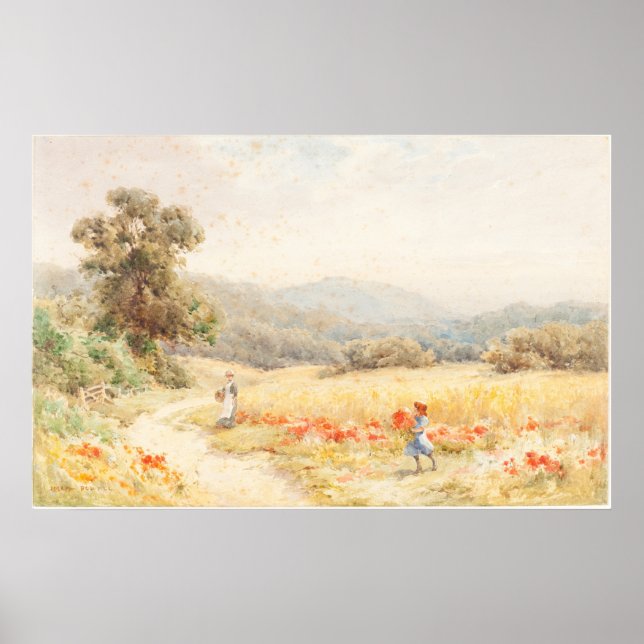 Summer - Joseph Rubens Powell Fine Art Poster (Front)