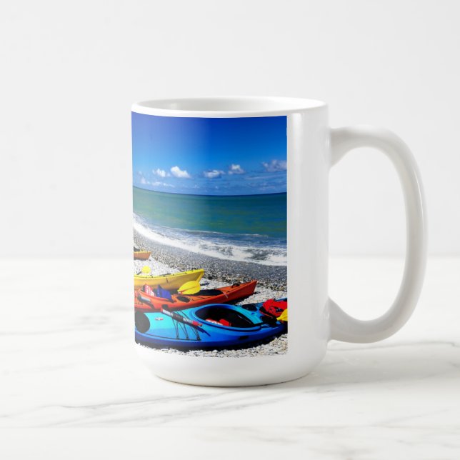 Summer Kayaking Coffee Mug (Right)