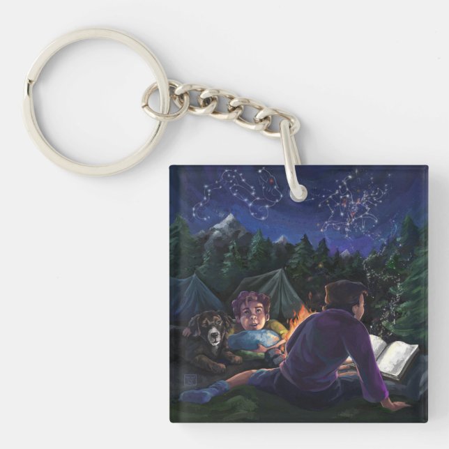Summer Knights Key Ring (Front)