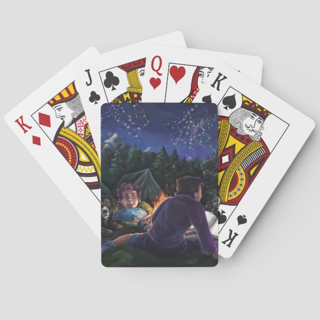 Summer Knights Playing Cards (Back)