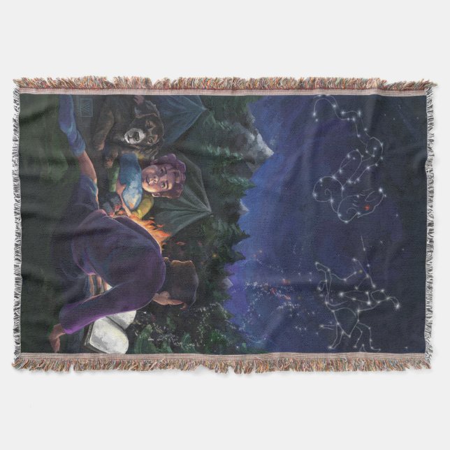 Summer Knights Throw Blanket (Front)