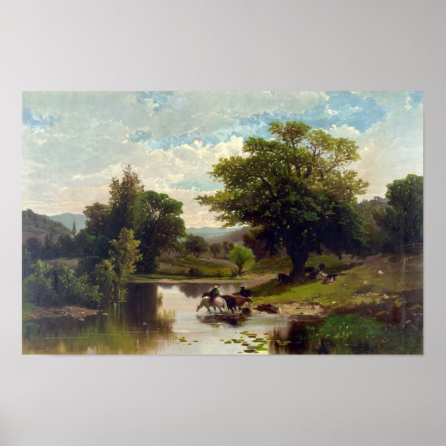Summer Landscape - 1869 Poster (Front)