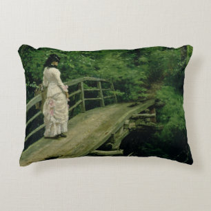 Summer Landscape, 1879 Decorative Cushion