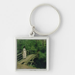 Summer Landscape, 1879 Key Ring