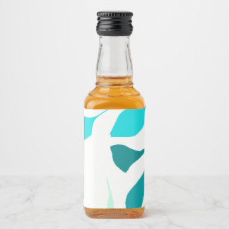 Summer landscape Custom Wine Bottle Label 