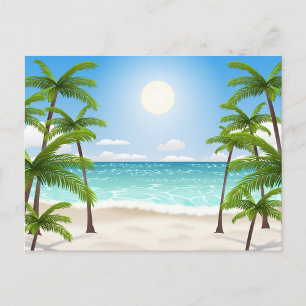 Summer Landscape Postcard