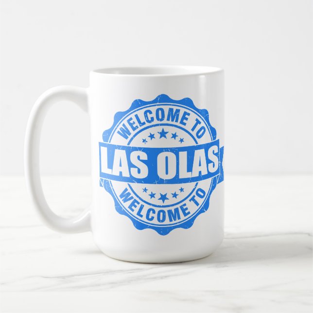 Summer las olas- florida  coffee mug (Left)