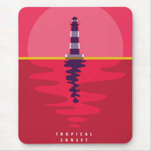 Summer layout mouse pad