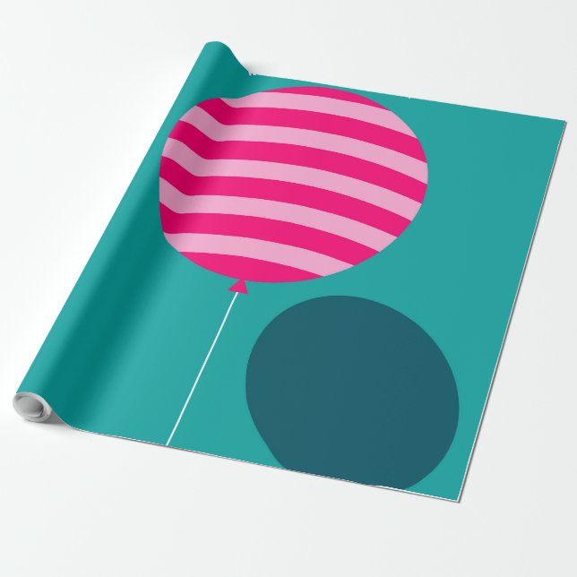 Summer layout set wrapping paper (Unrolled)