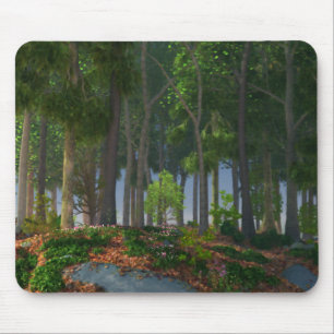 Summer Leaves Mousepad