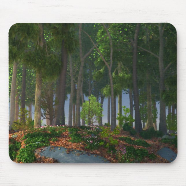 Summer Leaves Mousepad (Front)
