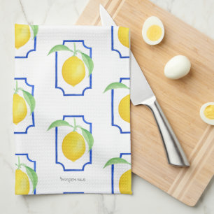 Summer Lemon Tea Towel Kitchen Towel
