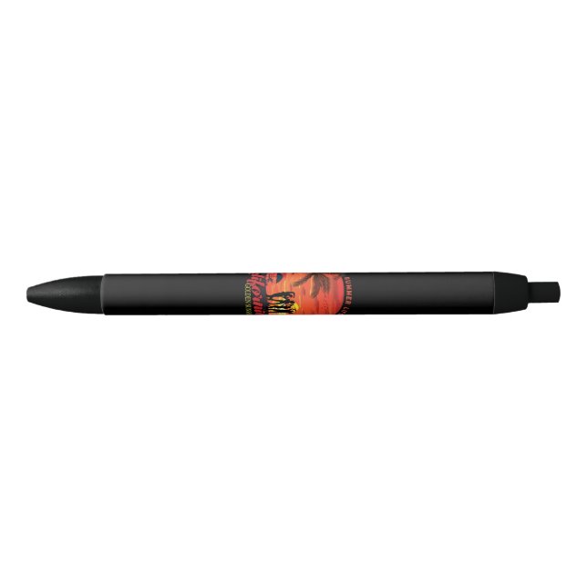 Summer Life Style Black Ink Pen (Front)