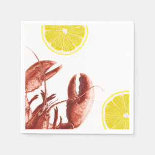 Summer Lobster Boil Party Napkin
