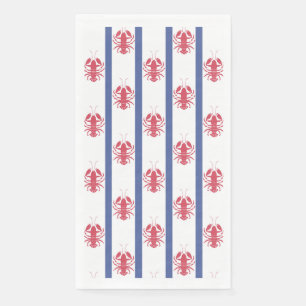 Summer Lobster Theme   Napkin