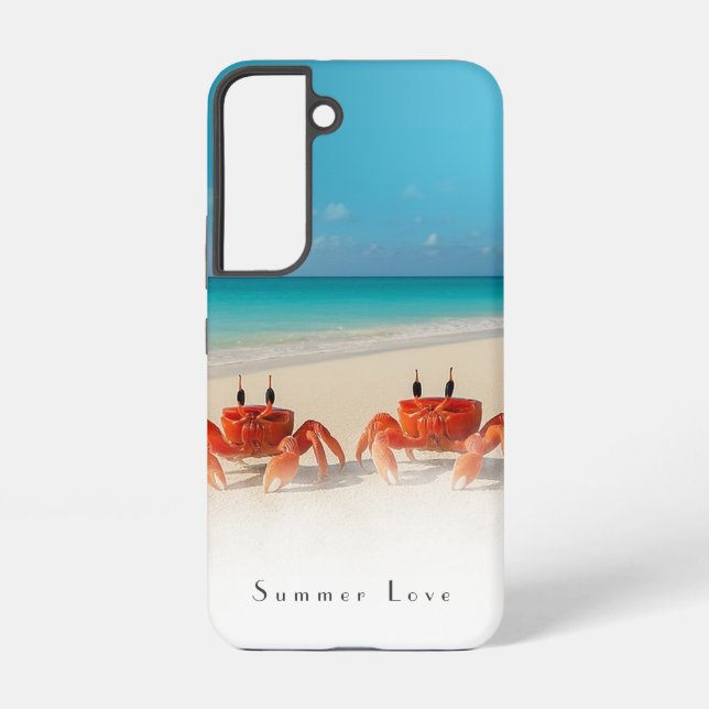 Summer Love – Samsung Galaxy S22 Tough Case (Back)
