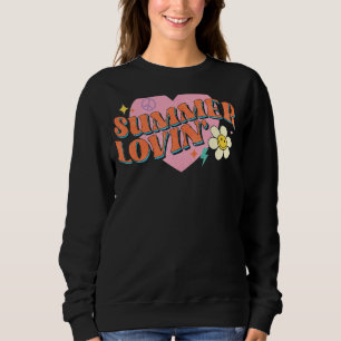 Summer Lovin' Heart Beach Family Summer Vacation T Sweatshirt