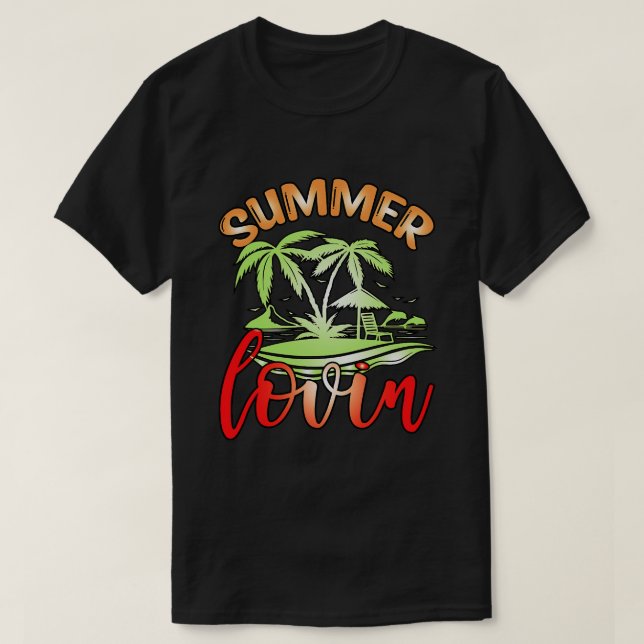 Summer Lovin Summer Break T-Shirt (Design Front)