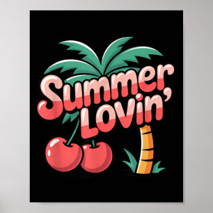 Summer Lovin Tropical Beach Paradise Poster
