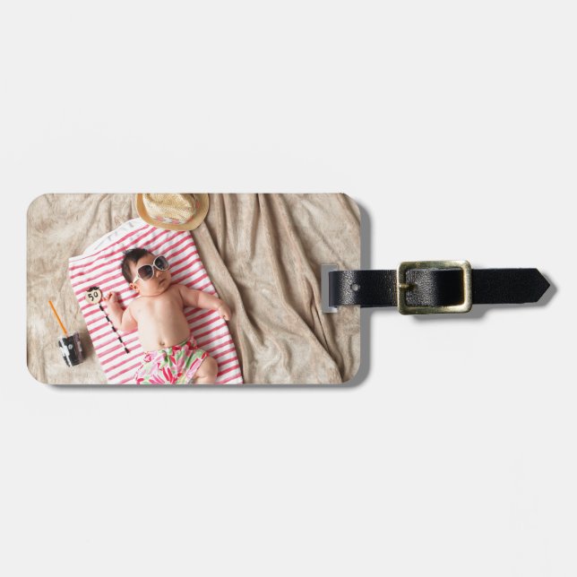 summer luggage tag (Front Horizontal)