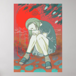 Summer makes me blue Print