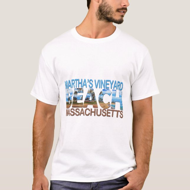 Summer Martha's Vineyard- Massachusetts  T-Shirt (Front)