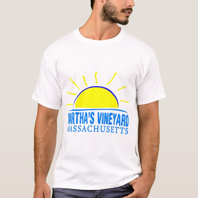 Summer Martha's Vineyard- Massachusetts  T-Shirt (Front)