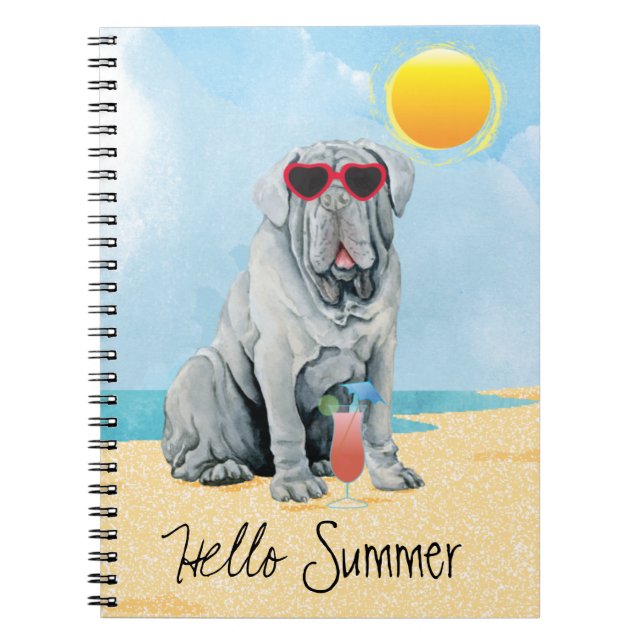 Summer Mastino Notebook (Front)