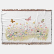 Summer Meadow Blanket for a Summer Mood