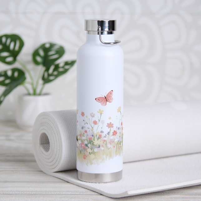 Summer Meadow Water Bottle (Yoga)