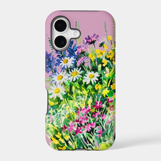 Summer meadow, wild flowers (Back)