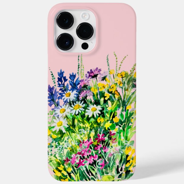 Summer meadow, wild flowers Case-Mate iPhone case (Back)