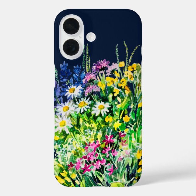 Summer meadow, wild flowers Case-Mate iPhone case (Back)