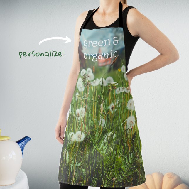 Summer meadow with dandelions apron (Creator Uploaded)