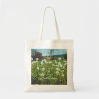 Summer meadow with dandelions