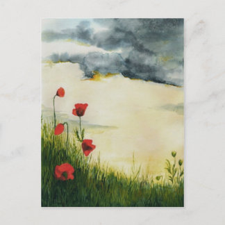 summer meadows postcard