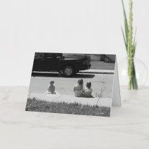 Summer Memories Folded Greeting Card