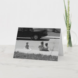 Summer Memories Folded Greeting Card