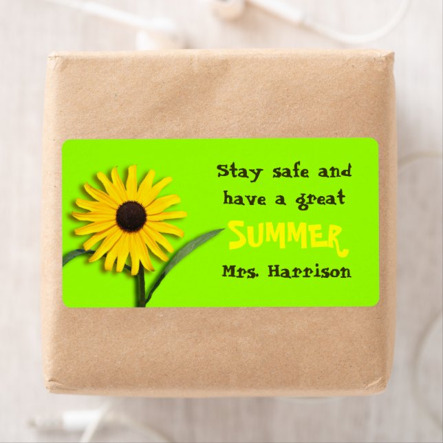 Summer Message Candy Bar Wrapper From Teacher (Insitu)